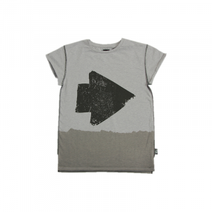 Minene Toddler Boy T-Shirt Gray Arrow