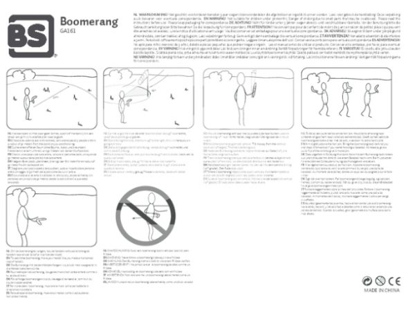 Bs Toys Boomerang - Μπούμερανγκ
