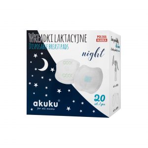 Επιθέματα μιας χρήσης για τη Νύχτα, 20 τμχ από την akuku συσκευασία  των 20 τμχ