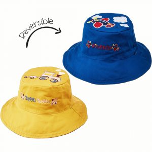 Καπέλο Διπλής Όψης UPF 50+ - Τρενάκι (Cotton)