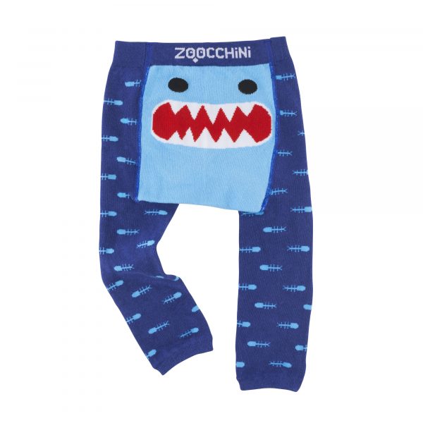 Grip+Easy Crawler Pants & Socks Set-Sherman the Shark
