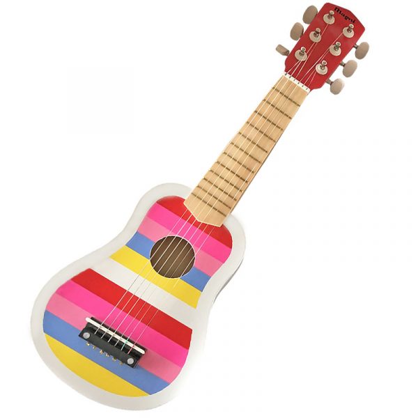 Παιδική Κιθάρα Pink Stripes με 6 χορδές