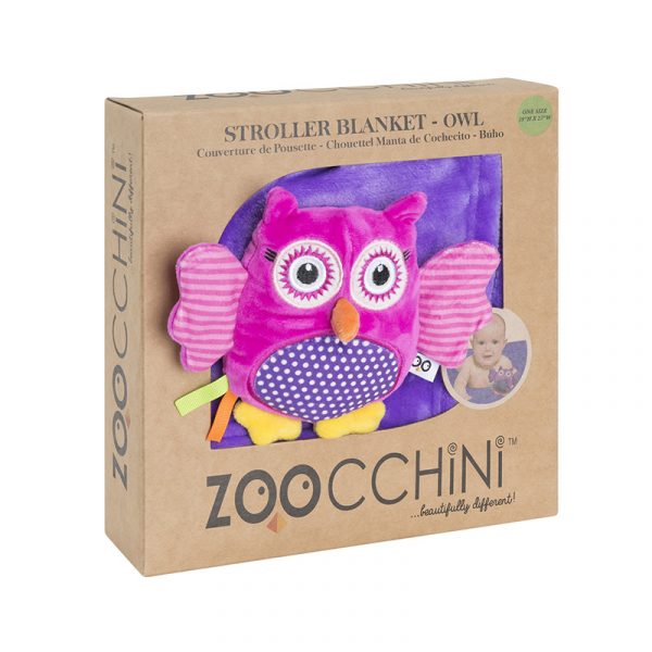 Zoocchini Stroller Blanket - Owl Buddy