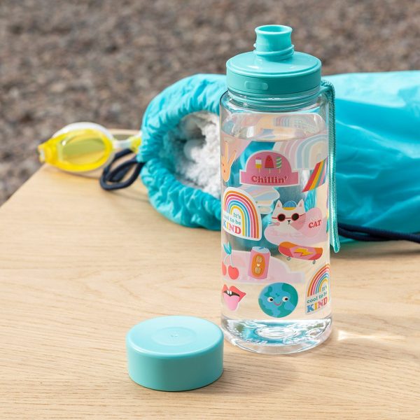 Water Bottle Love Colors