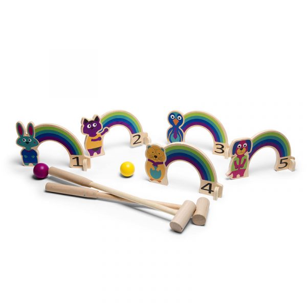 Bs Toys - Rainbow Croquet (Κροκέ)