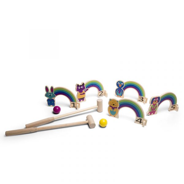 Bs Toys - Rainbow Croquet (Κροκέ)