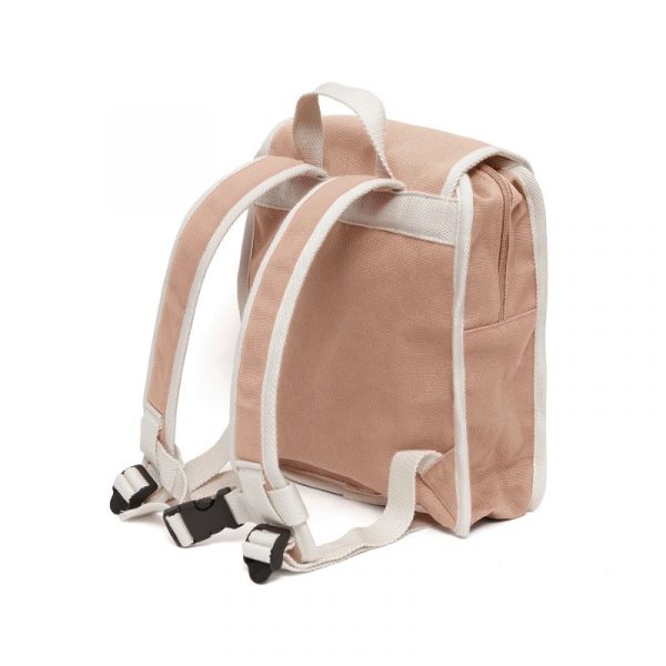 Petit Monkey - Backpack Recycled Cotton Dawn Rose