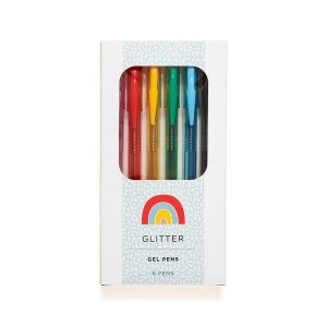Petit Monkey - 6 glitter gel pens