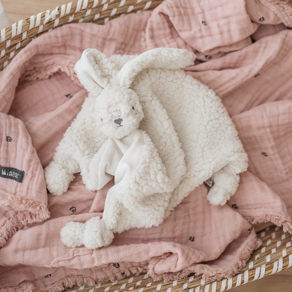 Minene - Fluffy Νάνι Pink Bunny