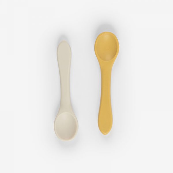 Minene - 2 Silicone Spoons Rose