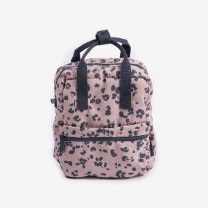 Minene - Mini Cotton Backpack Pink Garden