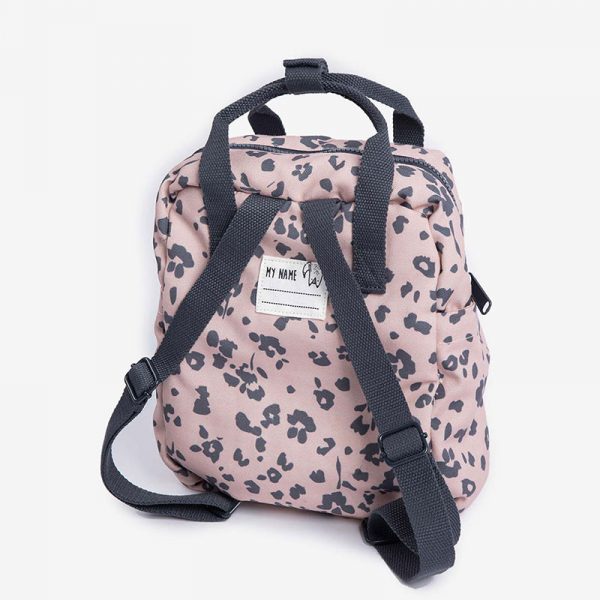 Minene - Mini Cotton Backpack Pink Garden