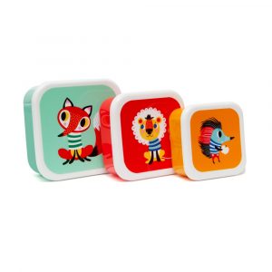 Petit Monkey - Lunch Box Set Animals 11