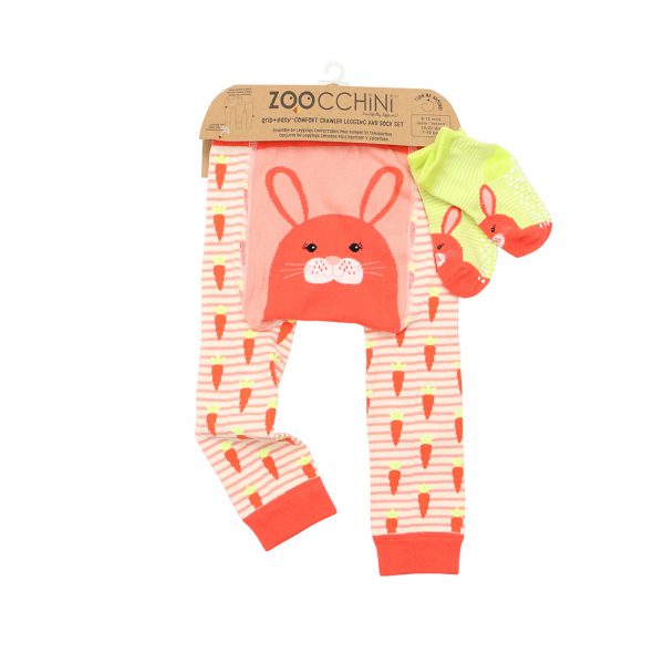 Grip+Easy Crawler Pants & Socks Set – Bella the Bunny