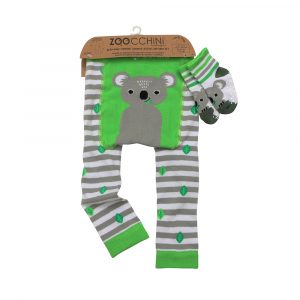 Grip+Easy Crawler Pants & Socks Set - Koala 7