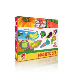Μαγνητικό σετ Φρούτα και Λαχανικά με πίνακα