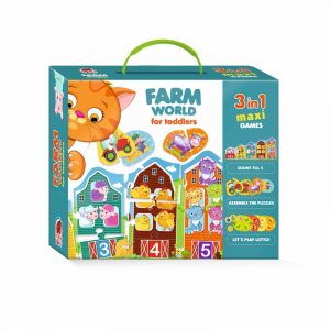 Εκπαιδευτικό Παιχνίδι - Farm world για νήπια