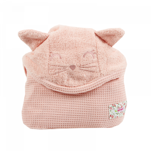 Cuddly Towel Minene Πετσέτα 2σε1 Light Pink