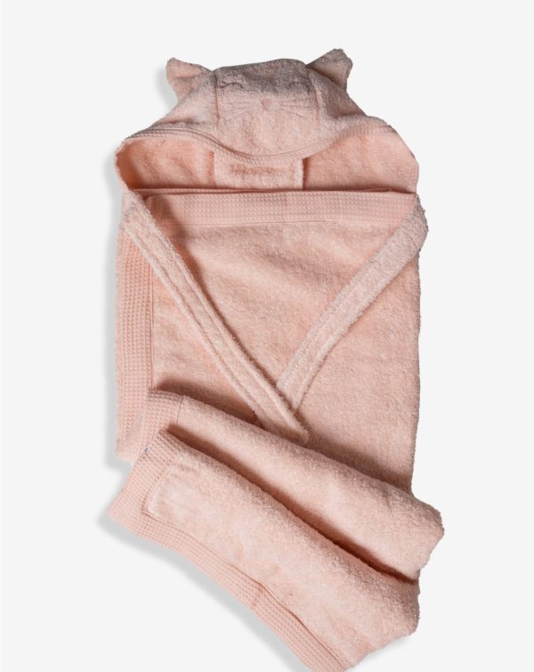 Cuddly Towel Minene Πετσέτα 2σε1 Light Pink