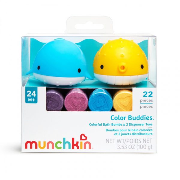 Munchkin Color Buddies Bath bombs