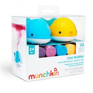 munchkin bath bombs color buddies