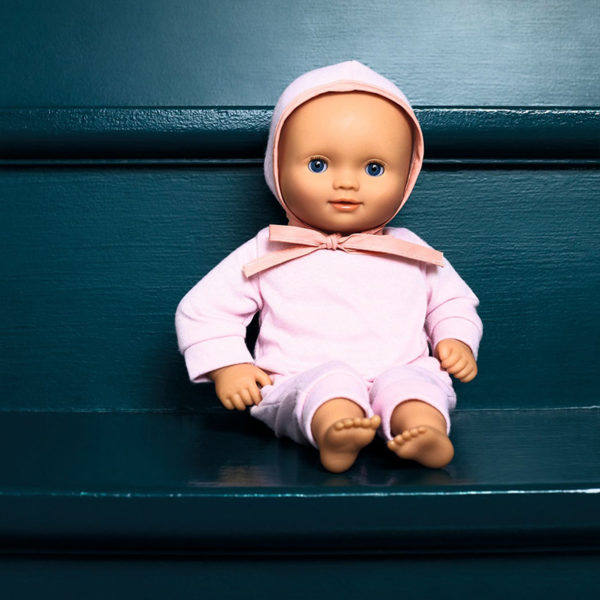 Djeco Κούκλα μωρό βινυλίου 'Lilas Rose' 32εκ.