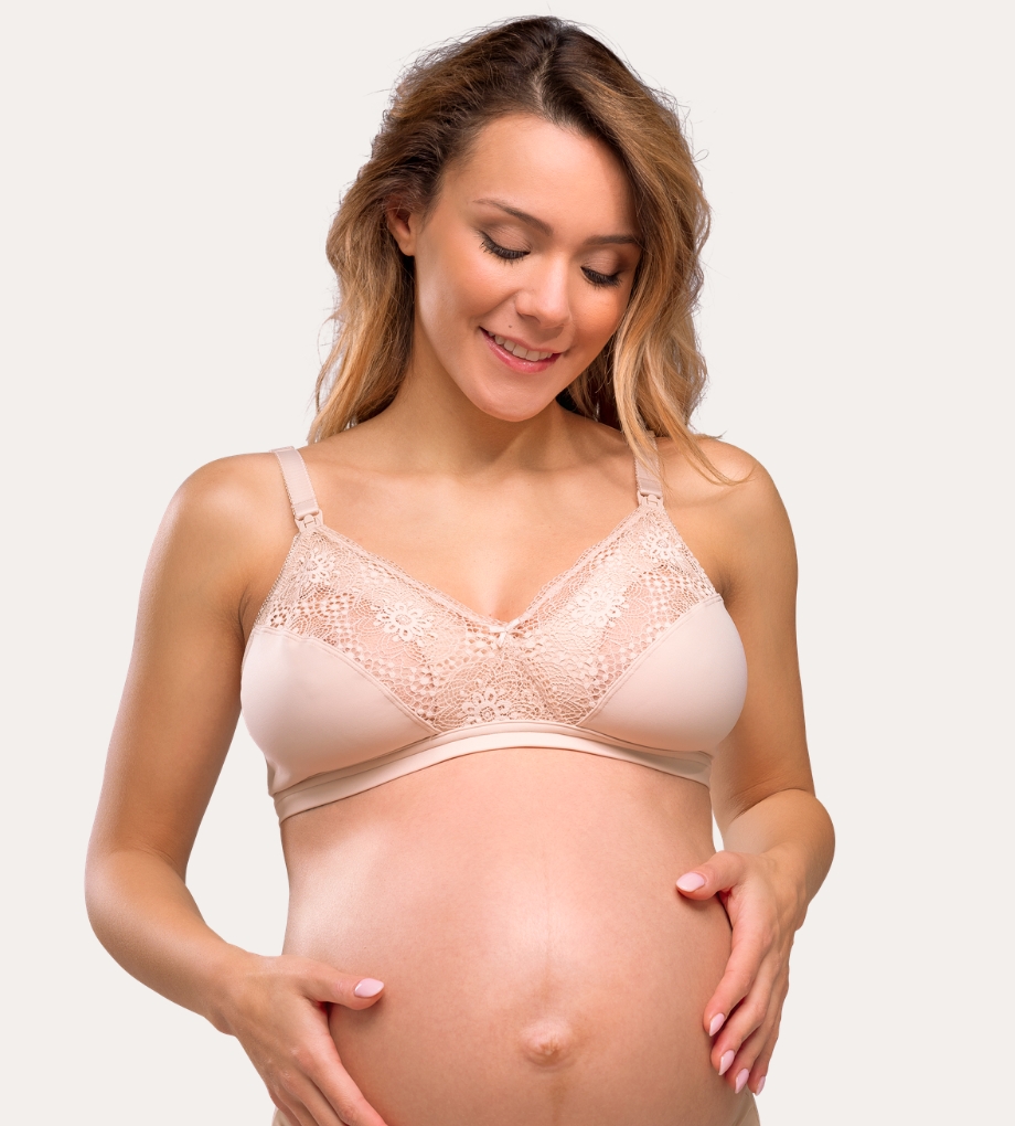 Carriwell Lace Drop Cup Σουτιέν Εγκυμοσύνης & Θηλασμού με Clips Μαύρο 2030  2031 2032 2033 2034 2035 2036