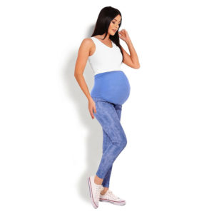 Άνετο Κολάν Εγκυμοσύνης Blue Denim