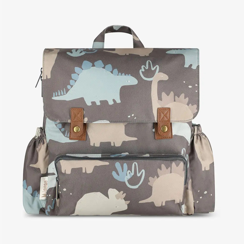 Παιδικό Backpack Charcoal Dinosaurs