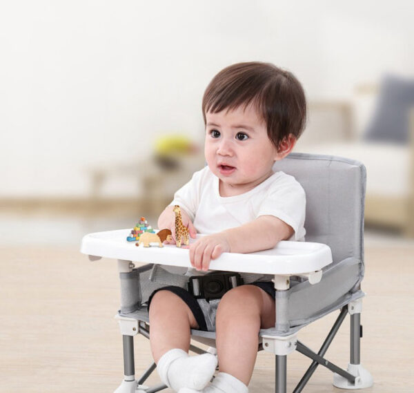 Babywise Pop Seat Booster - Grey