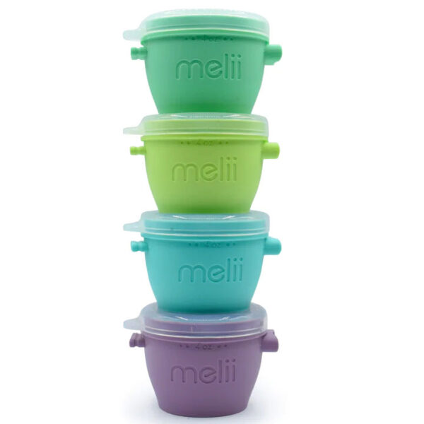Melii - Silicone Snap & Go Pods 4τεμ. 118ml