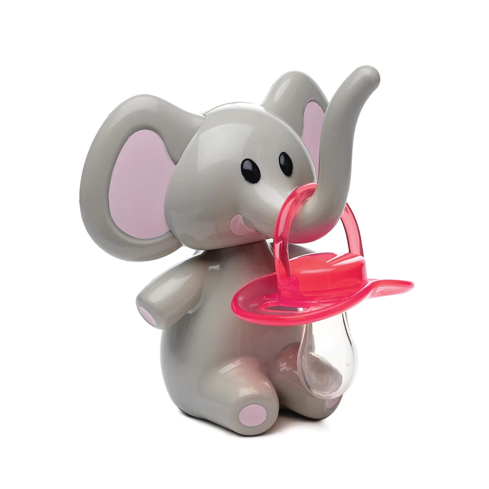 Melii - Stand για πιπίλες Ελεφαντάκι Pink Ears