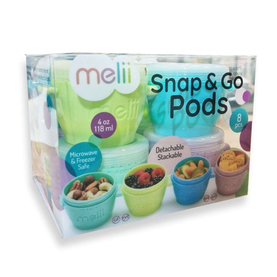 Melii - Snap and Go Pods 8 τεμ 118ml